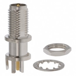 1 pcs : CONREVSMA006.062 - CONN RPSMA RCPT STR 50OHM EDGEMT