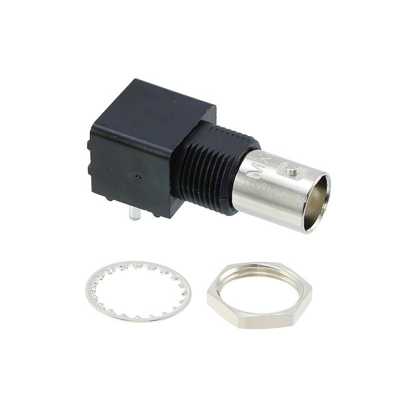 1 pcs : 0731375003 - CONN BNC RCPT R/A 50 OHM PCB