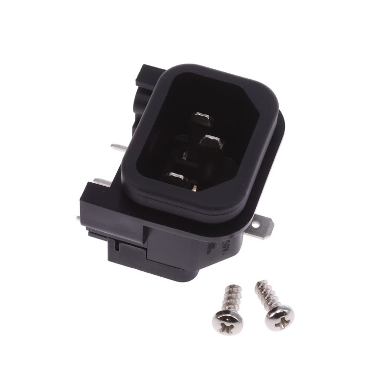 1 pcs : GSP2.8111.13 - PWR ENT RCPT IEC320-C14 PANEL QC