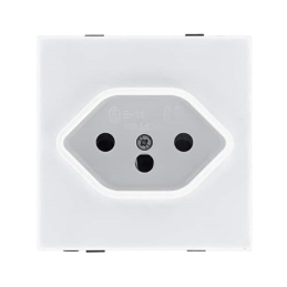 1 pcs : 741W-D/02 - SNAP-IN SWITZERLAND OUTLET RECEP