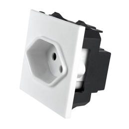 1 pcs : 741W-D/02 - SNAP-IN SWITZERLAND OUTLET RECEP