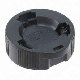 1 pcs : HDC26-18 - CONN PROTECTIVE COVER 18 BLACK