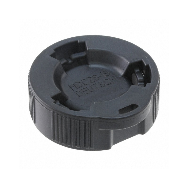 1 pcs : HDC26-18 - CONN PROTECTIVE COVER 18 BLACK