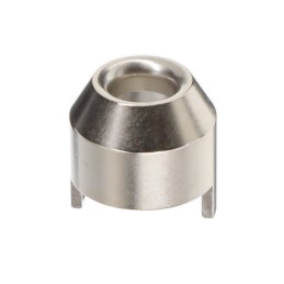 1 pcs : FGG.2B.158.LN - CONN CONE REDUCER SILVER