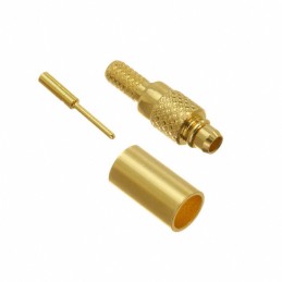 1 pcs : 66046011210620 - MMCX STRAIGHT PLUG, CRIMP TYPE F