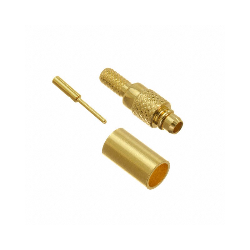 1 pcs : 66046011210620 - MMCX STRAIGHT PLUG, CRIMP TYPE F