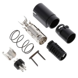 1 pcs : KPPX-4P-SR7DI - CONN PLUG MALE 4P SOLDER CUP