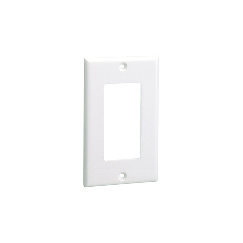 1 pcs : CPGWH - FACEPLATE 1 GANG GFCI WHITE