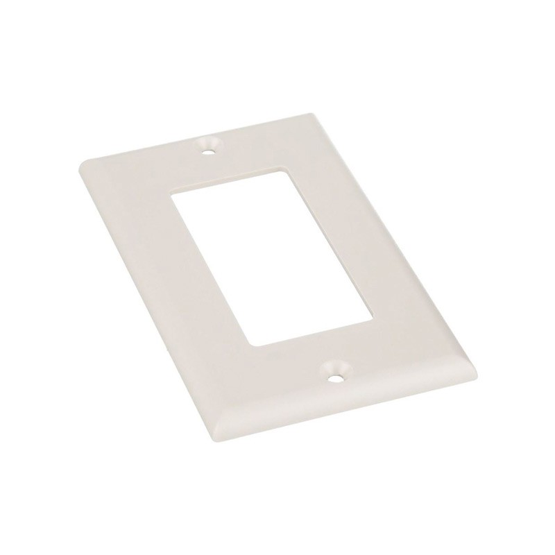 1 pcs : CPGIW - FACEPLATE 1 GANG GFCI OFF WHITE