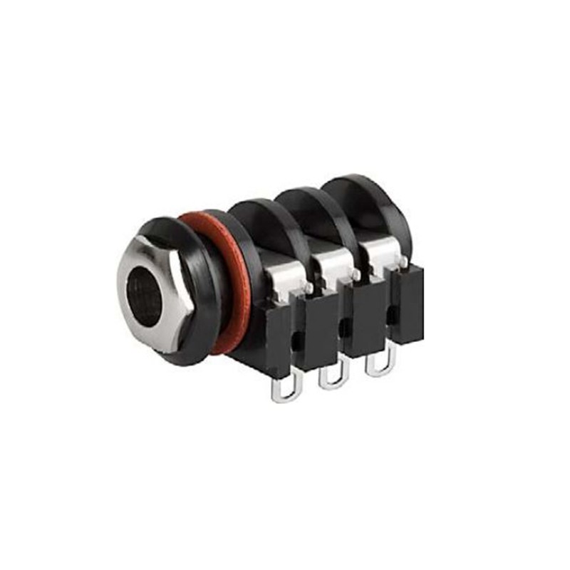 1 pcs : 4833.2300 - CONN JACK STEREO 6.35MM PNL MNT