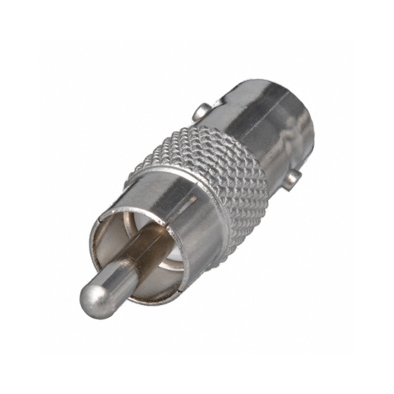 1 pcs : VA212 - ADAPT RCA PLUG TO BNC JACK SILV