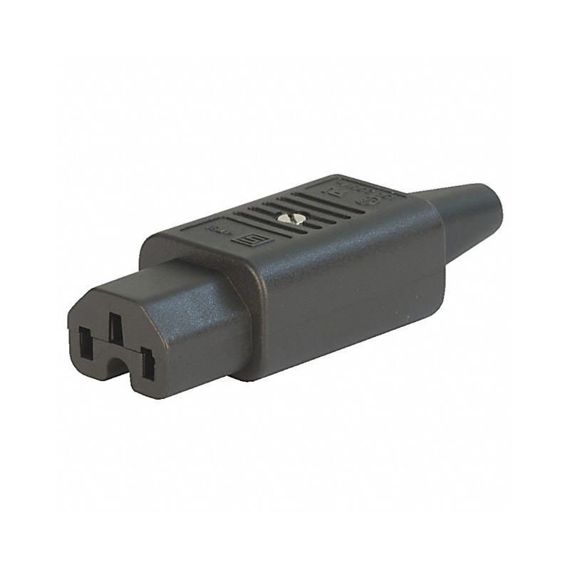 1 pcs : 4781.0000 - PWR ENT PLUG IEC320-C15 STR SCRW