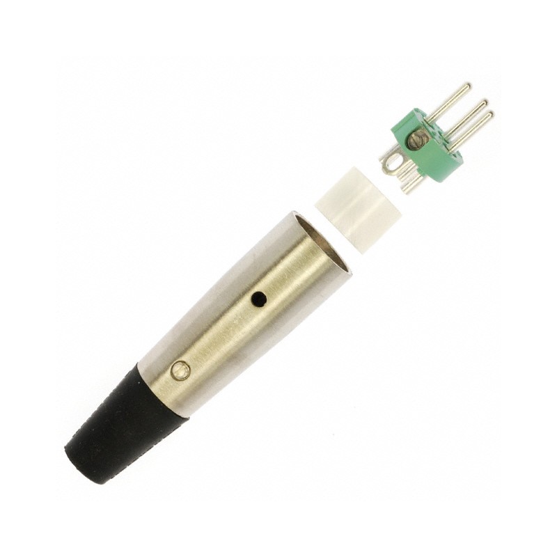 1 pcs : A3M - CONN RCPT MALE XLR 3P SOLDER CUP