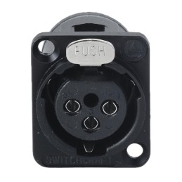 1 pcs : E3FSCB - CONN PLUG FMALE XLR 3P SLDR CUP