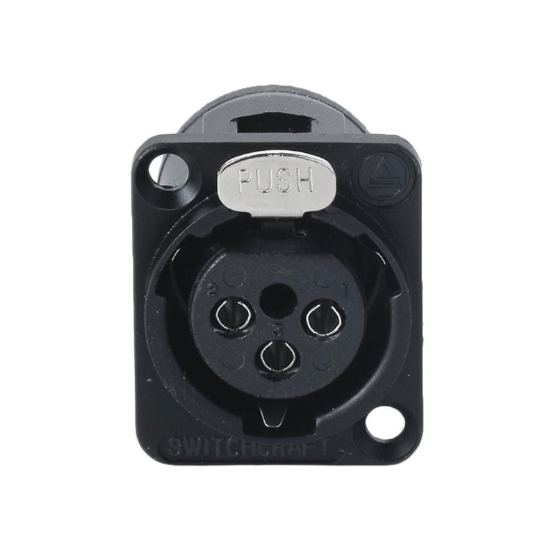 1 pcs : E3FSCB - CONN PLUG FMALE XLR 3P SLDR CUP