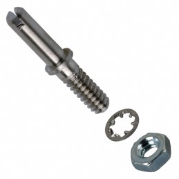 1 pcs : 1-201046-2 - CONN GUIDE PIN CORNER