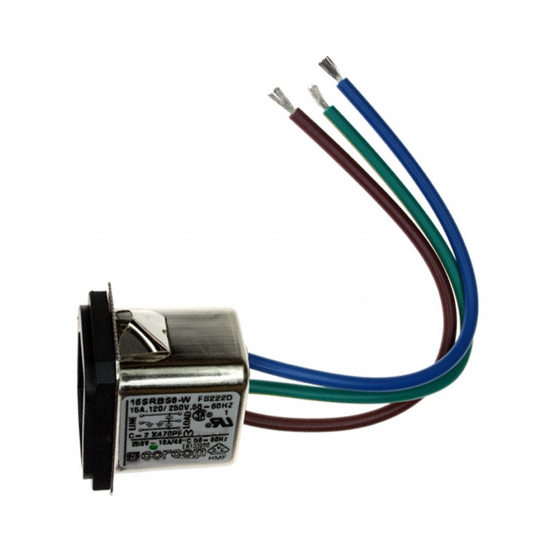 1 pcs : 3-6609987-2 - PWR ENT RCPT IEC320-C14 PNL WIRE