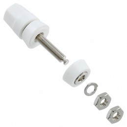 1 pcs : 4198 - CONN BIND POST HEX WHITE