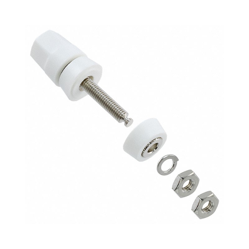 1 pcs : 4198 - CONN BIND POST HEX WHITE