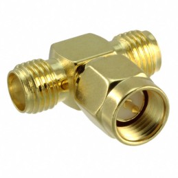 1 pcs : ADP-SMAM-2SMAF - CONN ADAPT PLUG-JACK SMA 50 OHM