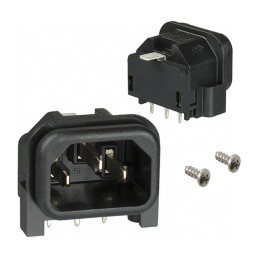 1 pcs : GSP2.9113.13 - PWR ENT RCPT IEC320-C14 PANEL QC