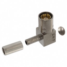 1 pcs : 5414363-4 - CONN SMB PLUG R/A 50 OHM SOLDER