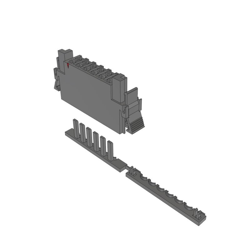 1 pcs : IPS6-06-01-L - CONN HSG RCPT 6POS BLACK