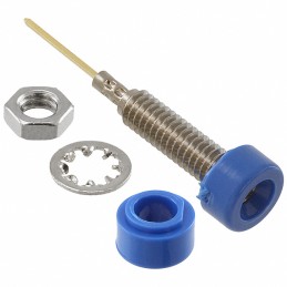 1 pcs : 4773-6 - CONN TIP JACK MINI WIRE WRAP BLU