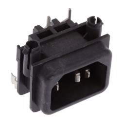 1 pcs : GSF1.1304.01 - PWR ENT MOD RCPT IEC320-C14