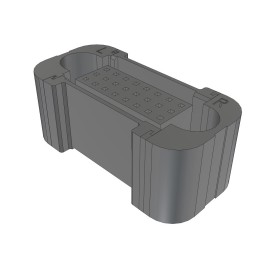 1 pcs : ET60S-000-3-08-000-L-V1-S - CONN RCPT 24POS PCB