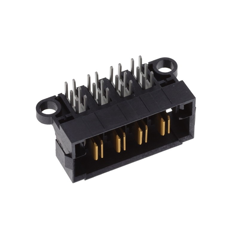 1 pcs : MPT-04-01-03-L-RA-SD - CONN HDR 4POS 5.00MM R/A SLDR