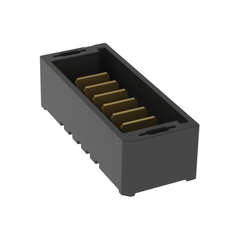 1 pcs : UMPT-06-02.5-L-V-S-TR - CONN HDR 6POS 2.00MM SMD SLDR