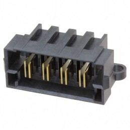 1 pcs : MPT-04-01-01-L-RA-SD - CONN HDR 4POS 5.00MM R/A SLDR