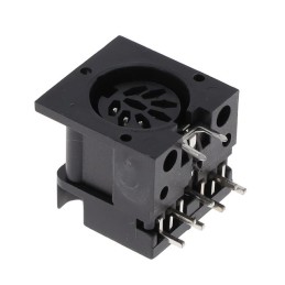 1 pcs : 62PC7F - CONN RCPT FMALE DIN 7POS SOLDER