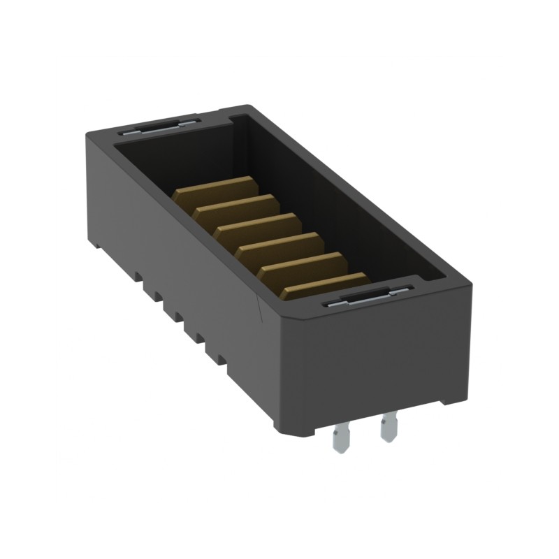 1 pcs : UMPT-06-01.5-L-V-S-W-TR - CONN HDR 6POS 2.00MM SMD SLDR