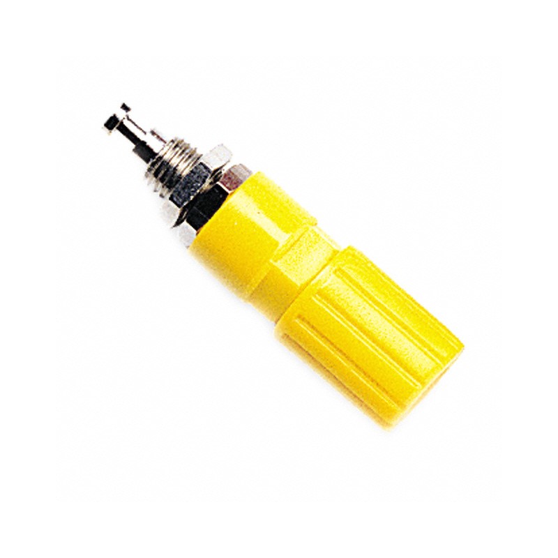 1 pcs : 3760-4 - CONN BIND POST KNURLED YELLOW