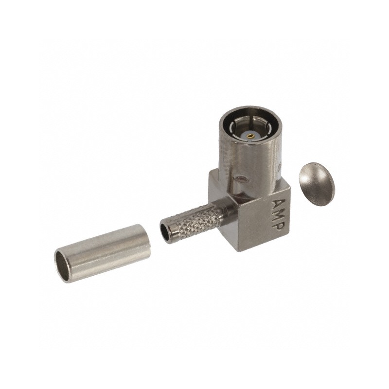 1 pcs : 5414363-5 - CONN SMB PLUG R/A 50 OHM SOLDER