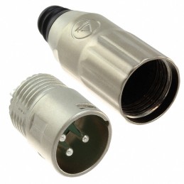 1 pcs : AAA3MZ - CONN RCPT MALE XLR 3P SOLDER CUP