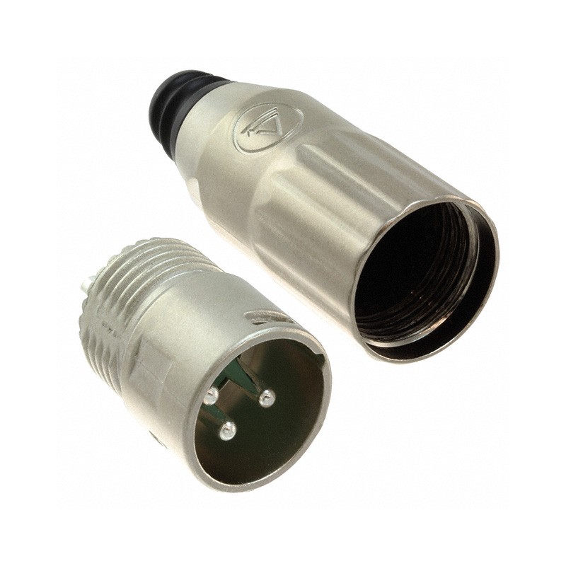 1 pcs : AAA3MZ - CONN RCPT MALE XLR 3P SOLDER CUP