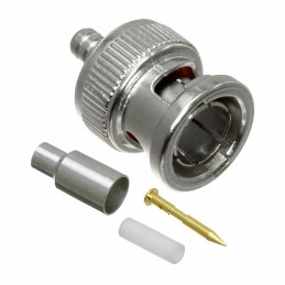 1 pcs : 0731711290 - CONN BNC PLUG STR 75 OHM CRIMP