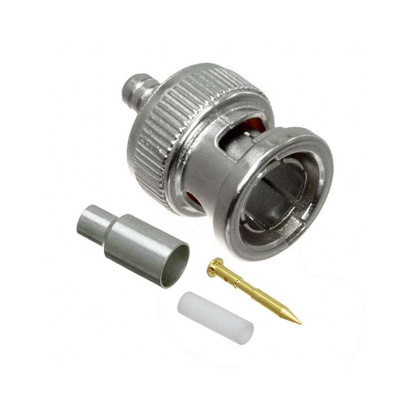1 pcs : 0731711290 - CONN BNC PLUG STR 75 OHM CRIMP