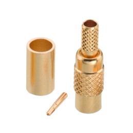 1 pcs : 66026021110320 - MMCX STRAIGHT JACK, CRIMP TYPE F