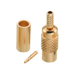 1 pcs : 66026021110420 - MMCX STRAIGHT JACK, CRIMP TYPE F