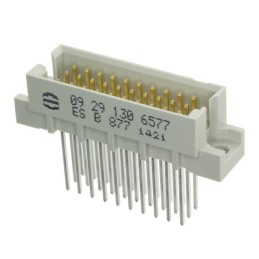 1 pcs : 09291306577 - CONN DIN HDR 30POS PCB GOLD