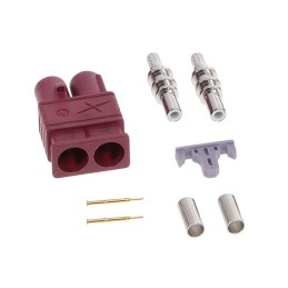 1 pcs : FKDMDDK - DUAL FAKRA CODE D SMB(M)ST_ FOR