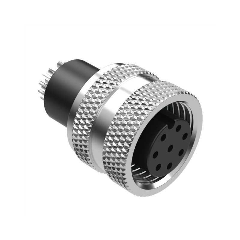 1 pcs : 50-00955 - CONN RCPT FMALE 8P GOLD SLDR CUP