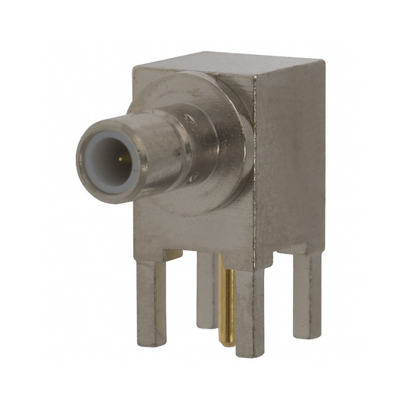 1 pcs : 5414337-1 - CONN SMB JACK R/A 50 OHM PCB