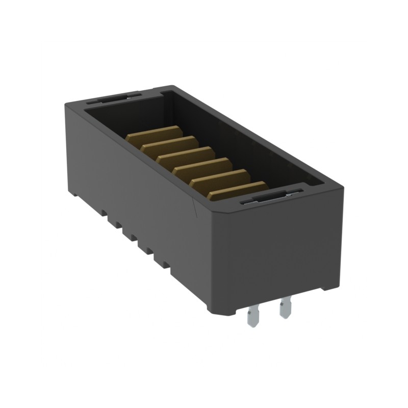 1 pcs : UMPT-06-02.5-L-V-S-W-P-TR - CONN HDR 6POS 2.00MM SMD SLDR