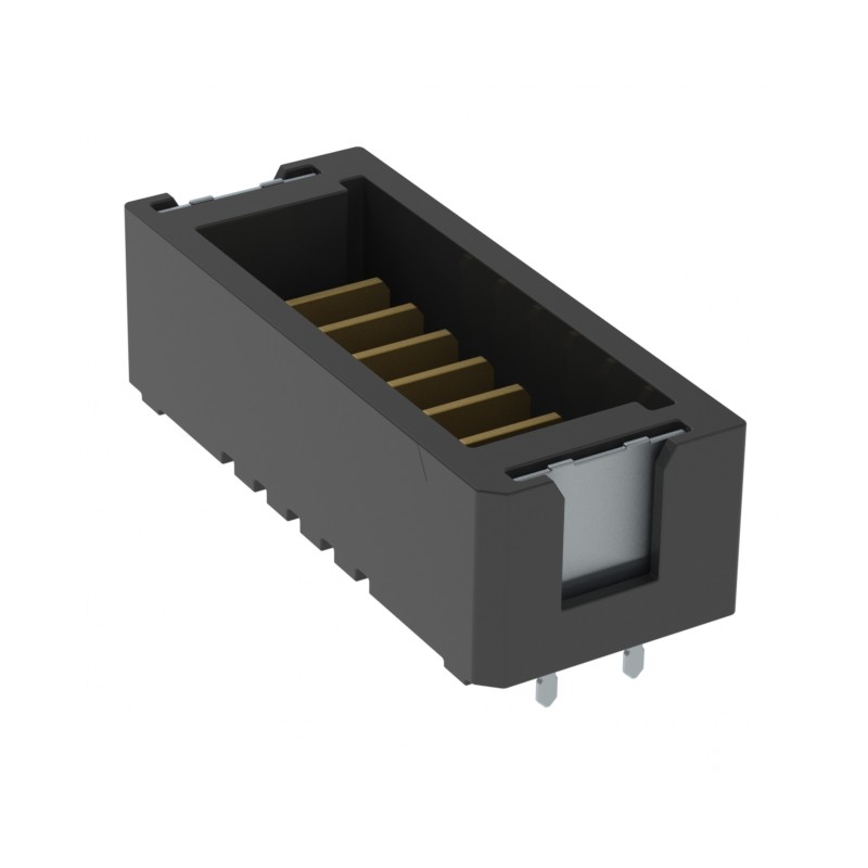 1 pcs : UMPT-06-02.5-L-V-S-W-M-TR - CONN HDR 6POS 2.00MM SMD SLDR