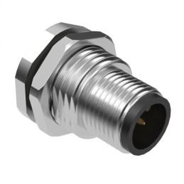 1 pcs : 54-00194 - CONN PLUG MALE 3P GOLD SLDR CUP